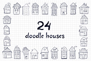Set of cute houses, an Object Illustration by meowu (Thumbnail 2 of 4)