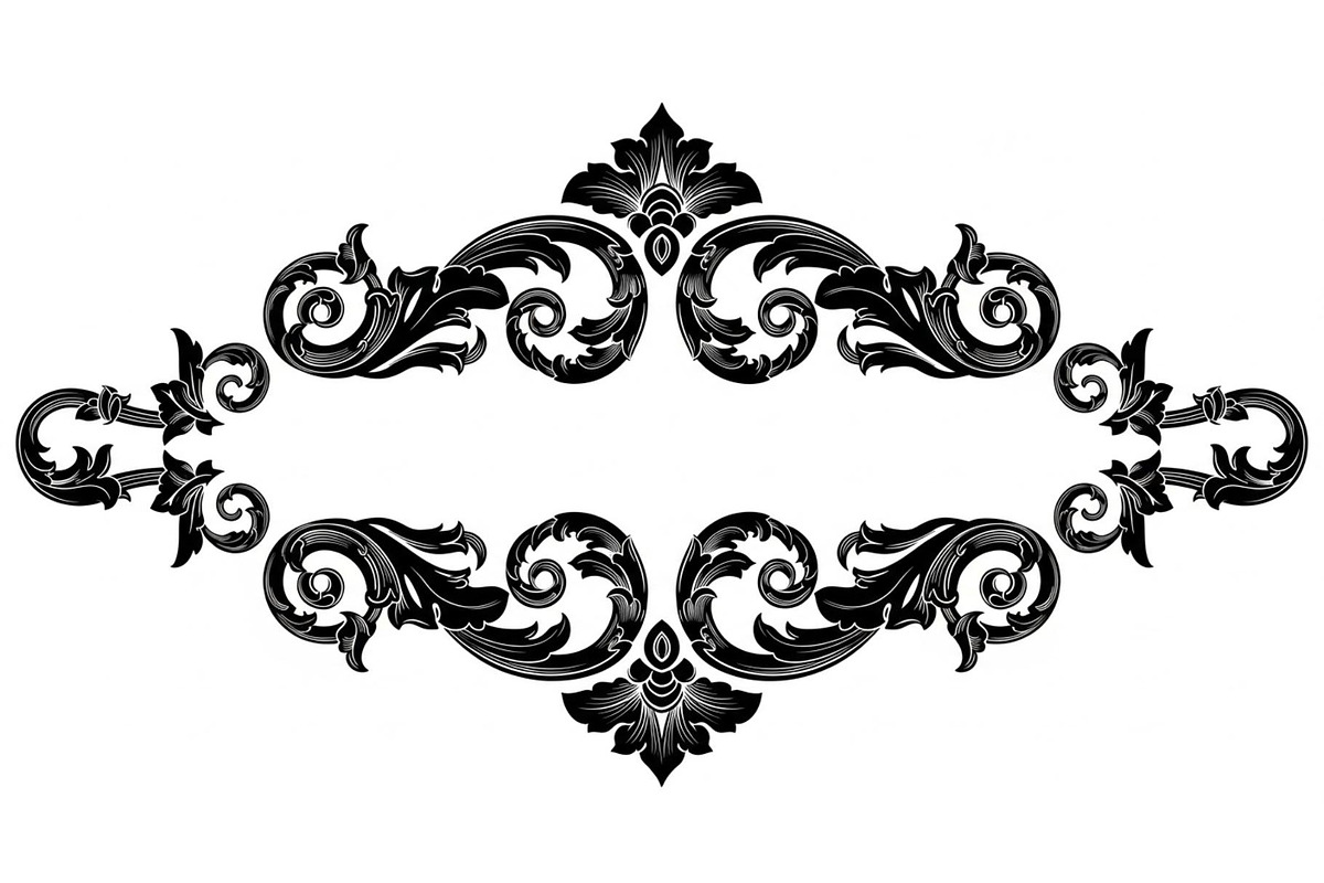 Ornamental Vintage Frame Border Bund, an Illustration by Creativeshirt (Photo 7 of 31)