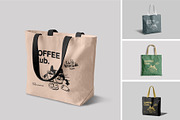Realistic Tote Bag Mockup PSD, a Merchandise Mockup by MA-KING_ART (Thumbnail 1 of 5)