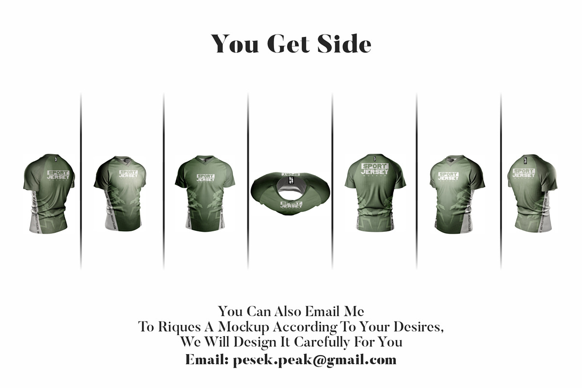 Men's Jersey Mockup, a Shirt Mockup by image touch (Photo 2 of 4)