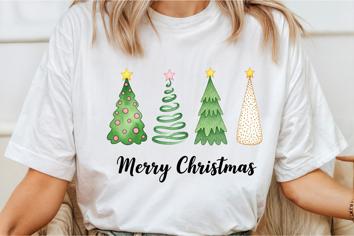 Merry Christmas PNG, an Illustration by DreamCafeArt (Photo 2 of 7)