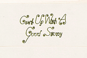 Tendril Tale - Monoline Display Font, a Handwritten Font by Lilithcollageart (Thumbnail 2 of 10)