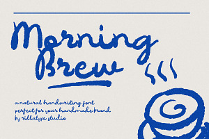 Morning Brew Natural Script