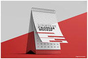A5 Vertical Desk Calendar Mockup Set, a Household Mockup by Remnand Studio (Thumbnail 10 of 10)