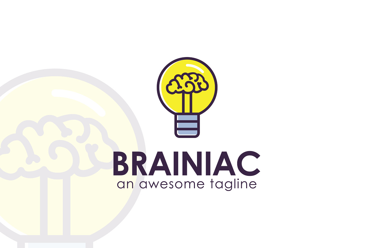 Brainiac Logo Template, a Branding & Logo Template by Propex (Photo 2 of 3)