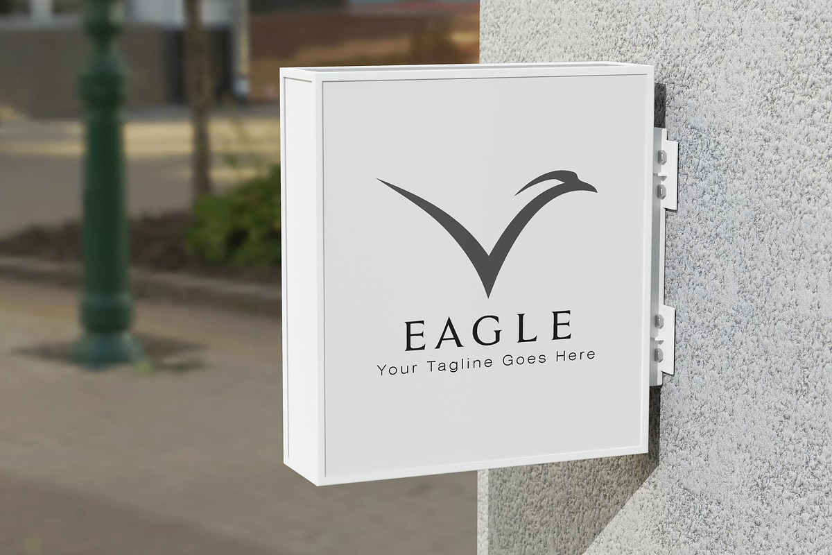 Minimalist Eagle Logo Design, a Branding & Logo Template by YUDesignStore (Photo 10 of 11)