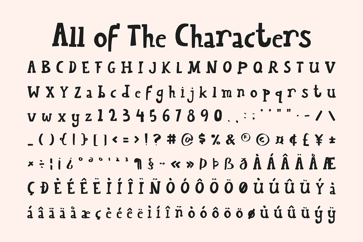 CS Maxine – Playful Handwritten Font, a Handwritten Font by Craft Supply Co. (Photo 8 of 8)