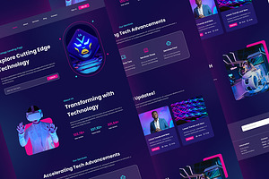 AI-TECH - Technology Landing Page