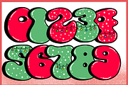 Christmas Groovy Light-PNG fonts, a Symbol Font by It me digital art (Thumbnail 6 of 8)