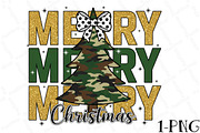 Merry Christmas Sublimation PNG, an Illustration by DreamPrint404 (Thumbnail 1 of 7)