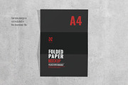 Folded Paper Mockup Pack, a Product Mockup by Nina Shaw (Thumbnail 6 of 14)