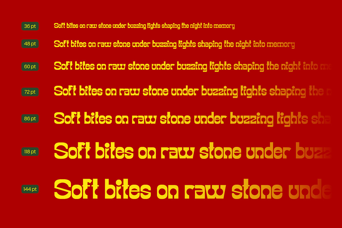 MIJON | Chunky Modern Display Font, a Sans Serif Font by Casloop Studio (Photo 2 of 11)