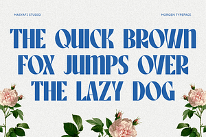 Morgen - Vintage Sans Serif Font