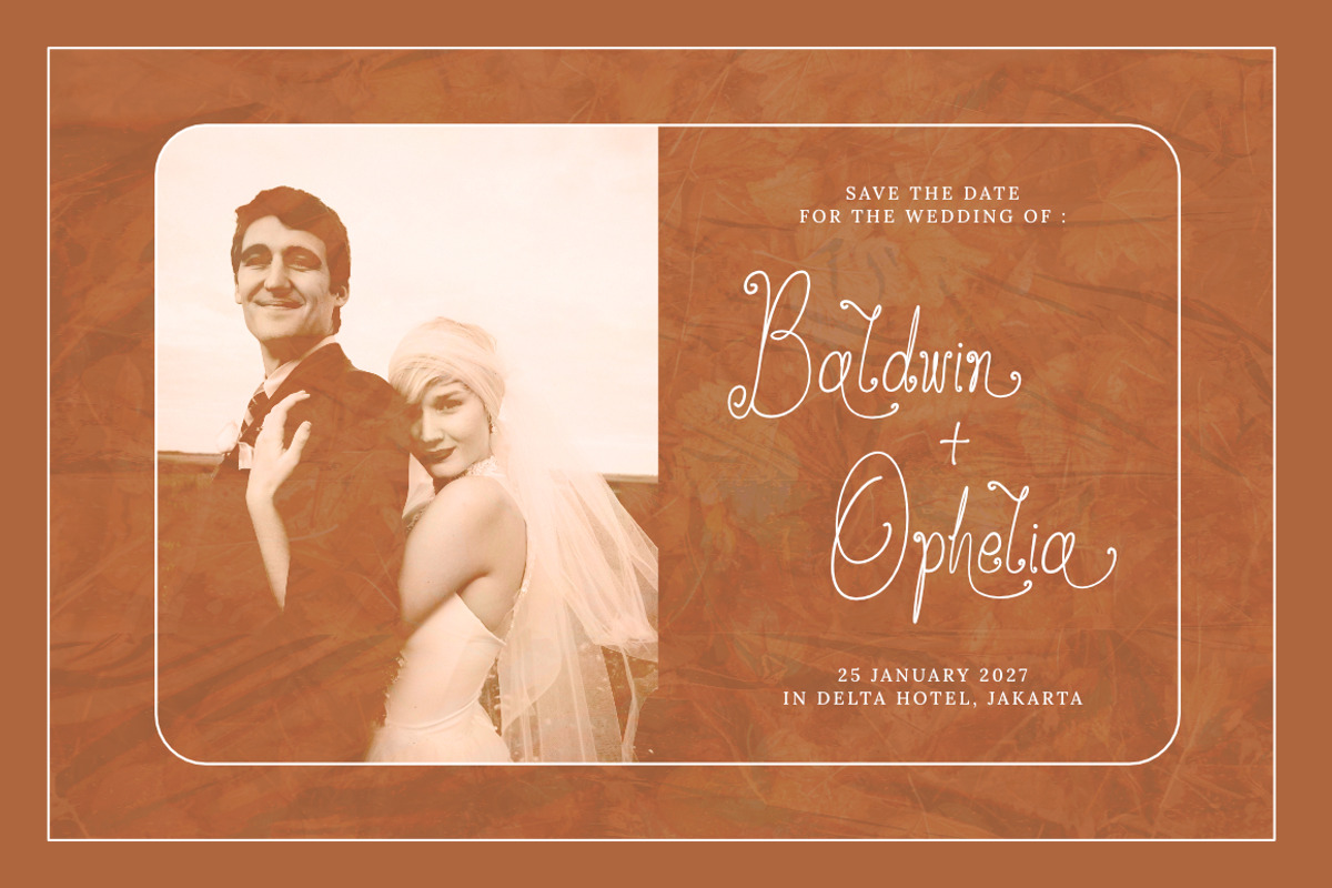 Autumn Daydream Vintage Handwritten, a Handwritten Font by Bluestype Studio (Photo 5 of 6)