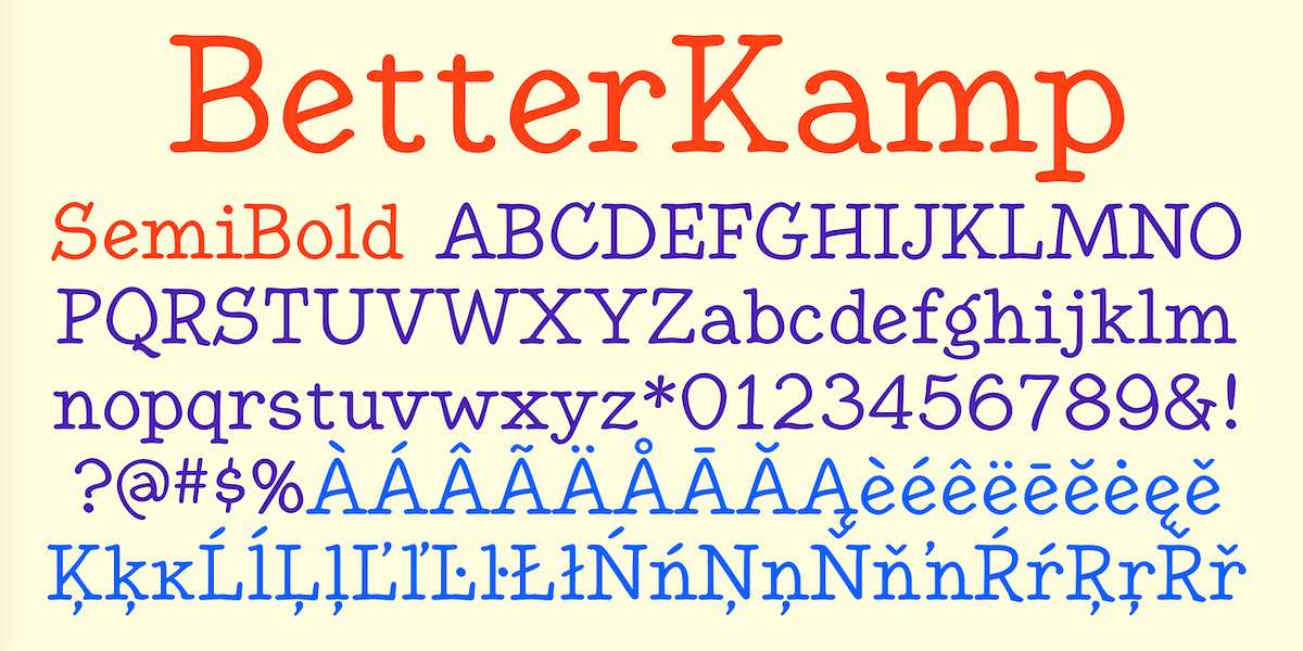 BetterKamp, a Handwritten Font by Ingrimayne Type (Photo 8 of 11)