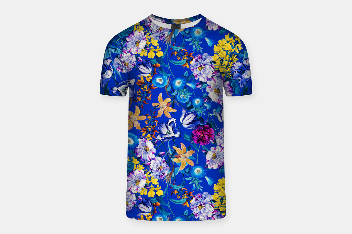 Botanical Flowers - Seamless Pattern, a Pattern Graphic by Talip Memis (Photo 6 of 6)