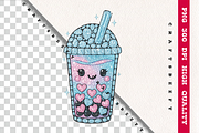 Faux Rhinestone Kawaii Boba PNG, a Food Illustration by Craftsbeefy (Thumbnail 2 of 6)
