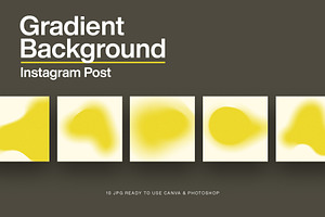 Gradient Background Instagram Post