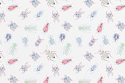 Pastel Bugs, a Pattern Graphic by Petite Salade (Thumbnail 3 of 4)