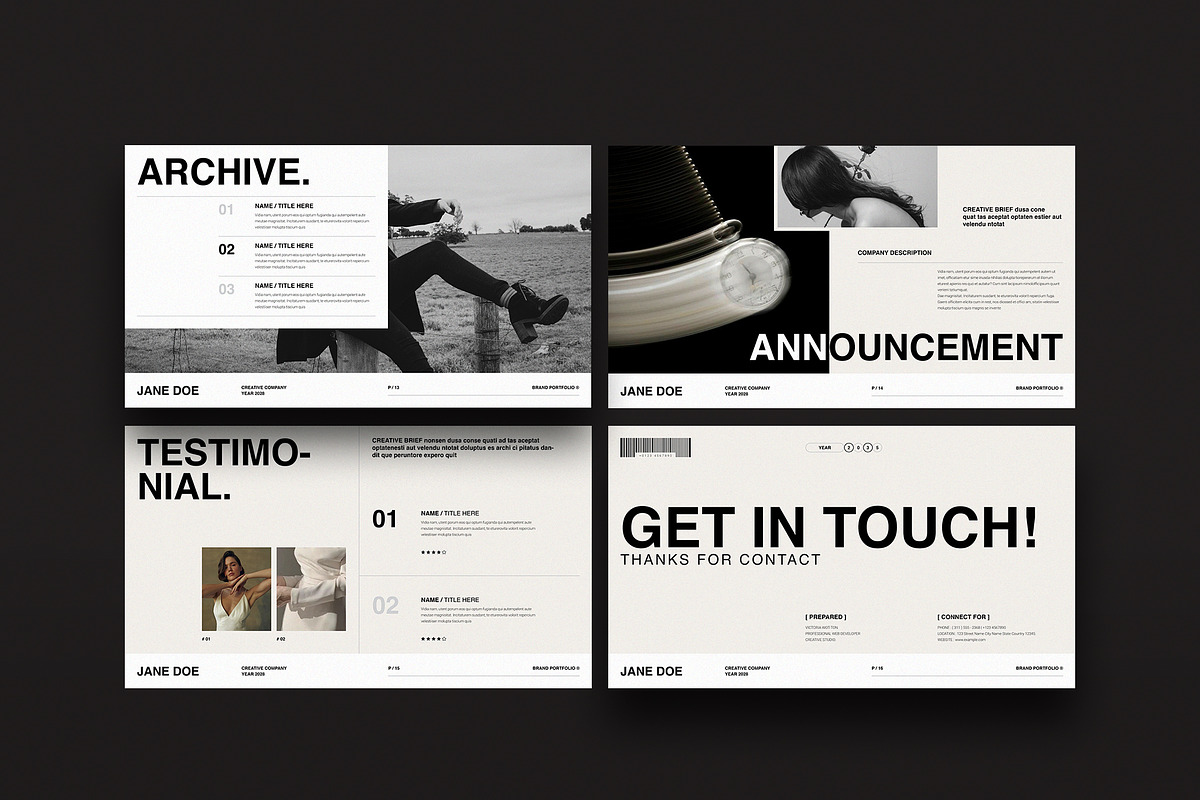 Brand Portfolio Presentation, a Presentation Template by NorthPeak (Photo 9 of 11)