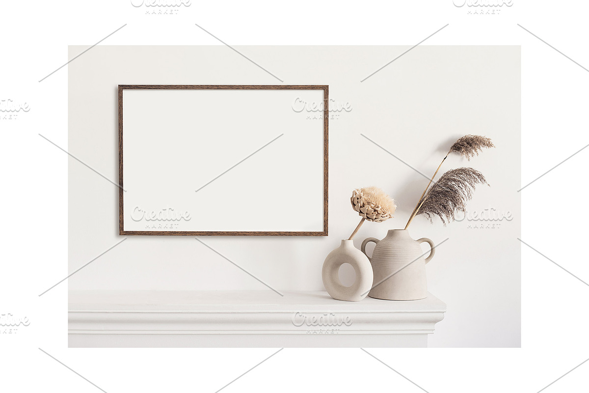 Artwork Frame Mockup Photo Bundle, a Poster Template by Octopus_Vibes (Photo 7 of 16)