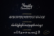 Honesty Script, a Script Font by Unicode Studio (Thumbnail 7 of 7)