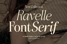 Ravelle - Family Serif Font