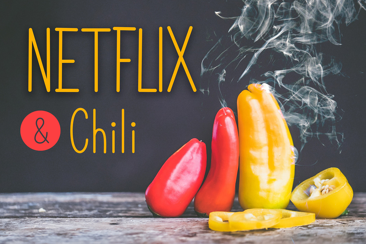 Thicc Chili font preview 3