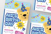 Colorful Kids Birthday Invitation, a Flyer Template by Annora Studio (Thumbnail 6 of 6)