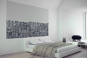 City Skyscrapers Clipart & Patterns, a Pattern Graphic by IRSYART (Thumbnail 5 of 8)
