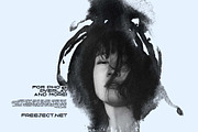 Ink Brush Stroke for Photo Overlay, a Brush Add-On by freeject.net (Thumbnail 2 of 5)
