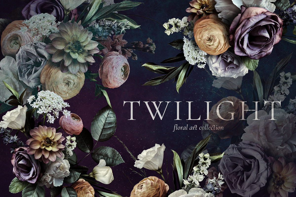 Twilight Floral Art Collection, an Object Graphic by Eclectic Anthology (Photo 1 of 19)