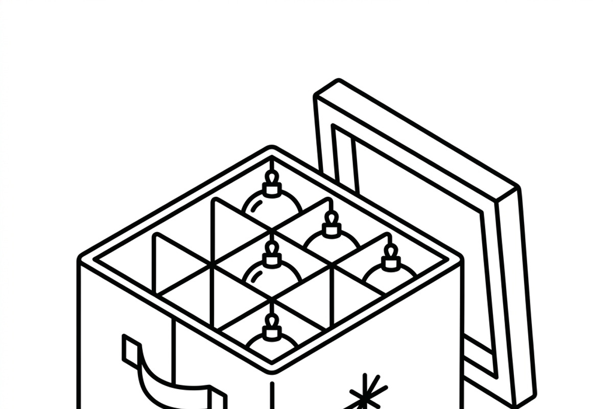 45 Christmas Tree Decorating Icons, an Outline Icon by adenpinkstore (Photo 16 of 22)