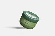 Cosmetic Jar Mockup, a Packaging Mockup by Indah (Thumbnail 2 of 6)