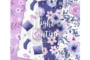 Bedtime digital paper, nightime, a Pattern Graphic by Collart Studio (Thumbnail 4 of 7)