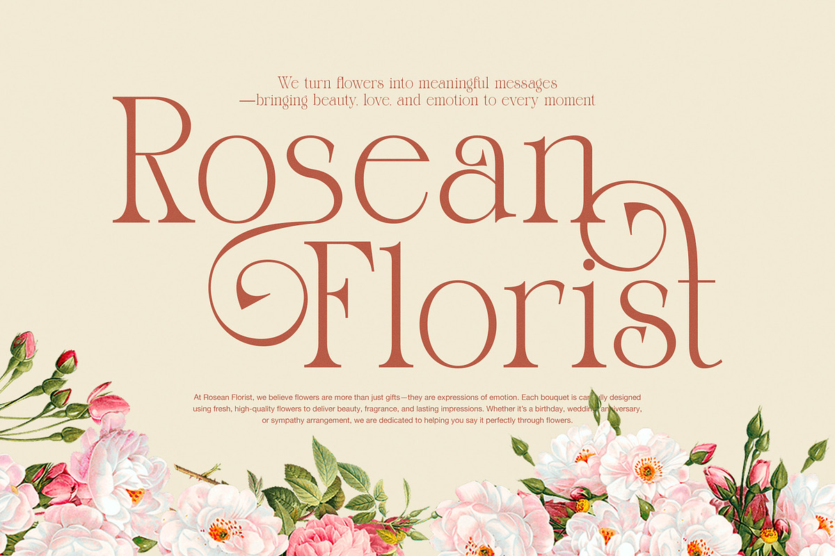 Frestin Elegant Serif Font, a Serif Font by Graphicxell (Photo 2 of 8)