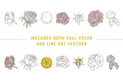 FLORA | 7 Vector Illustrations, an Illustration by Britt & Kit (Thumbnail 2 of 4)