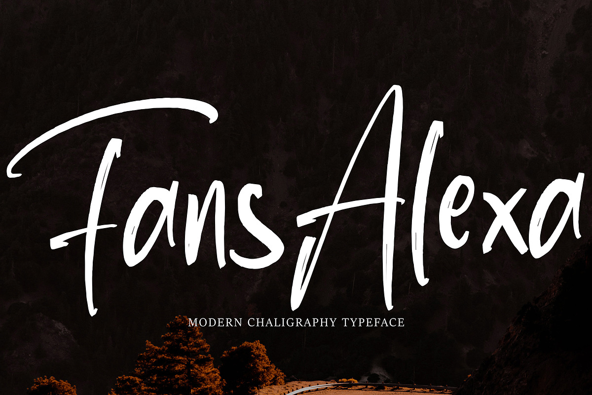 Hirline Ghost, a Script Font by pineungtype (Photo 7 of 9)