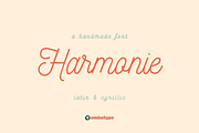 Harmonie Cursive Display Font, a Script Font by alpercakici (Thumbnail 10 of 10)