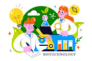 10 Biotechnology Illustration, a Technology Illustration by denayunebgt (Thumbnail 4 of 4)
