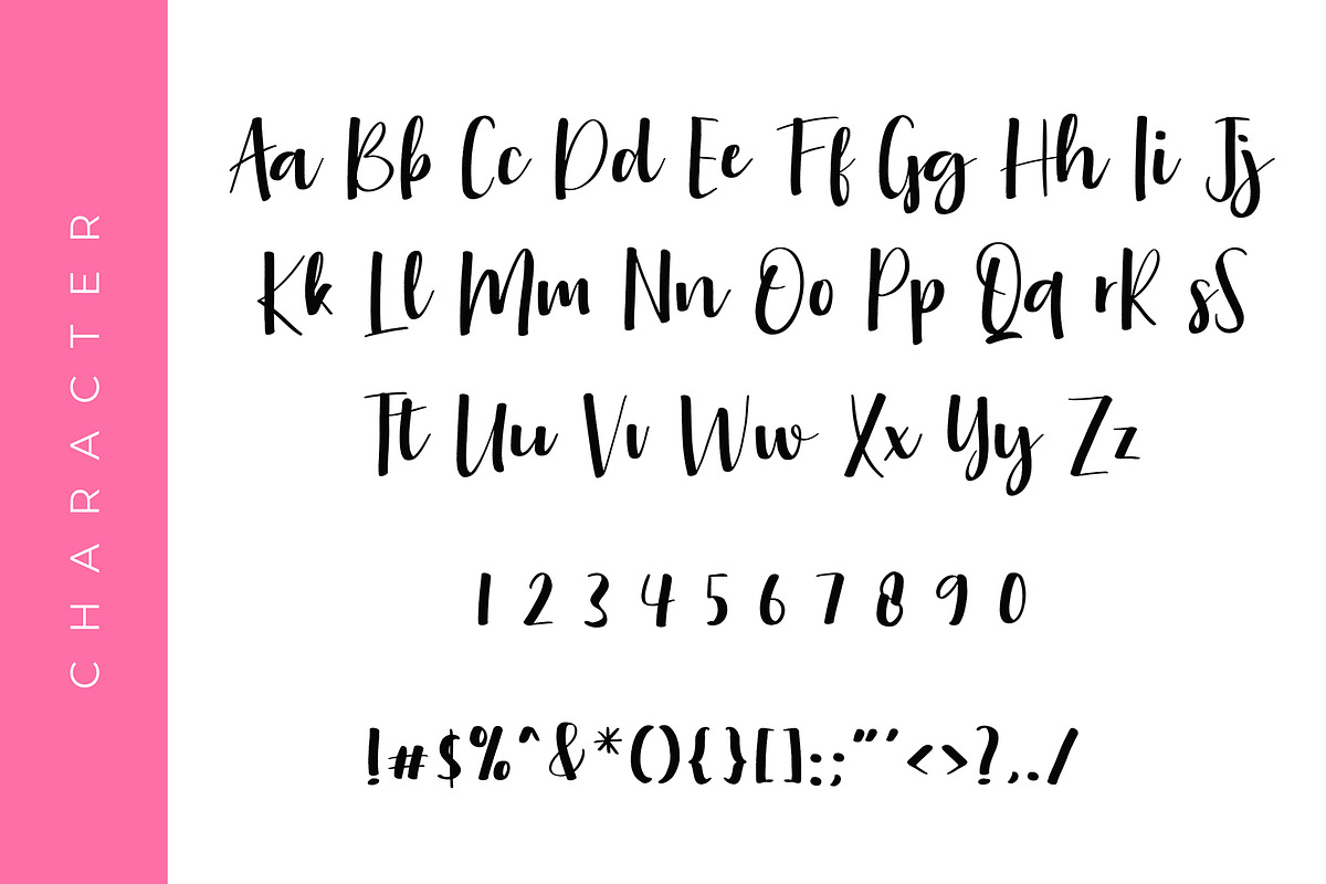 Aloha Miaw Script Font preview 6