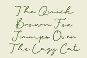 CS Bonjour – Signature Script Font, a Script Font by Craft Supply Co. (Thumbnail 5 of 8)
