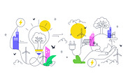 5 World Energy Conservation Day, a Technology Illustration by denayunebgt (Thumbnail 3 of 3)