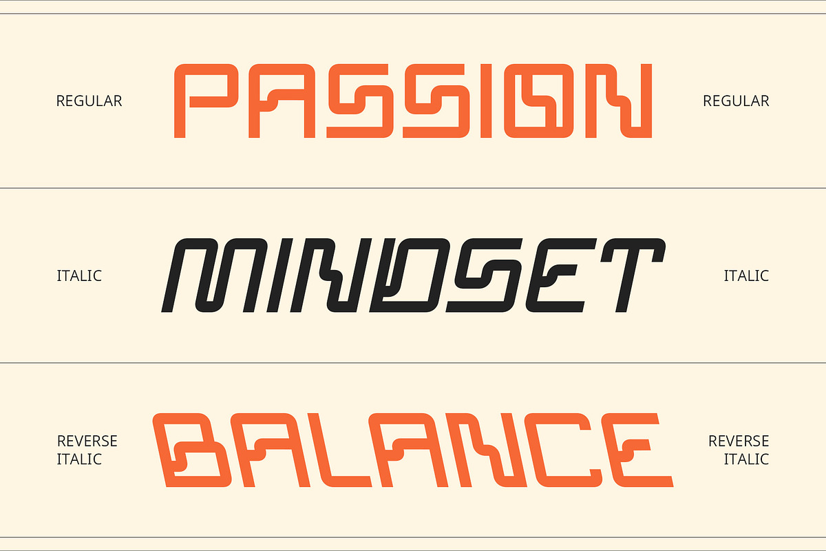 CS Sphinx – Futuristic Font, a Sans Serif Font by Craft Supply Co. (Photo 4 of 8)