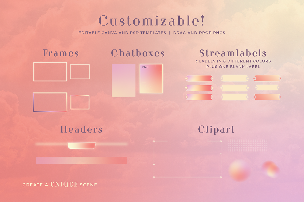 Streaming: Soft Dreams, a Templates & Theme by Liseno Designs (Photo 5 of 7)