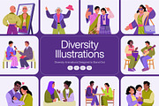 Animated Diversity Illustrations Art, a Person Illustration by Brickclay (Thumbnail 1 of 5)