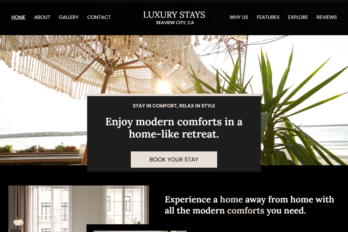 Apartment - Wix Studio Website, a Wix Template by Kitteeh (Photo 4 of 10)