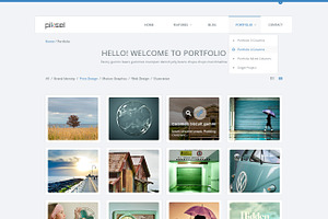 Piksel Multipurpose HTML Template