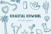 Coastal Cowgirl Graphics, an Object Graphic by denofdreamers (Thumbnail 1 of 3)