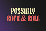 Rock Sign Typeface, a Blackletter Font by 50Fox (Thumbnail 8 of 9)